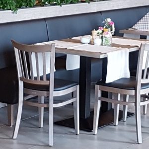 2 Säuliges Tisch-Gestell für Tischplattengrößen von 120x70cm bis 180x90cm