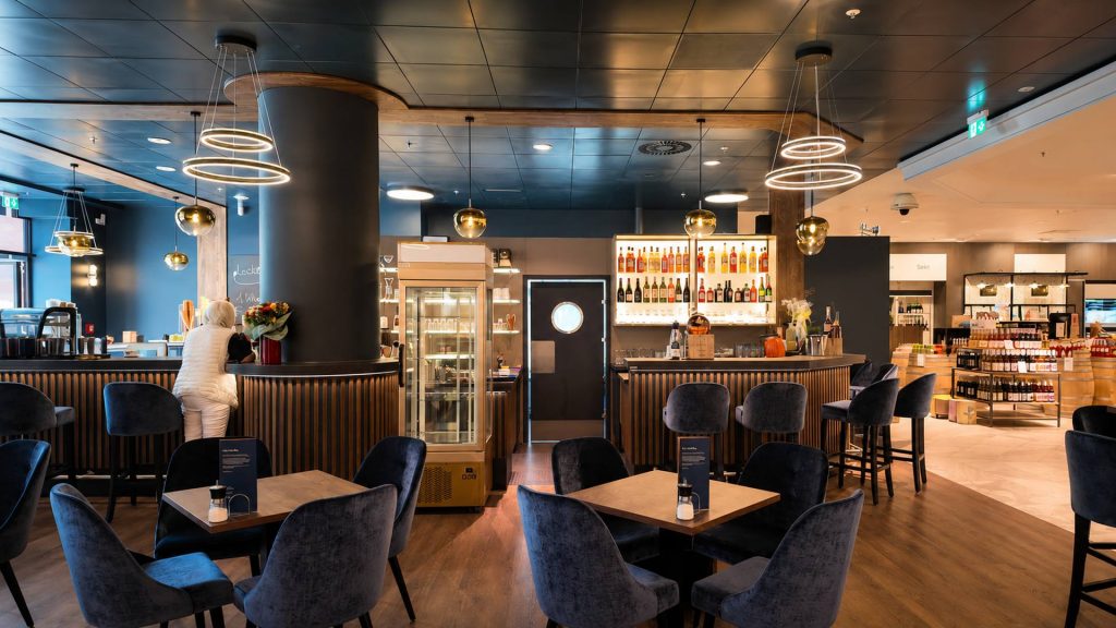 Moderne sowie stylische Caféeinrichtung in Münster