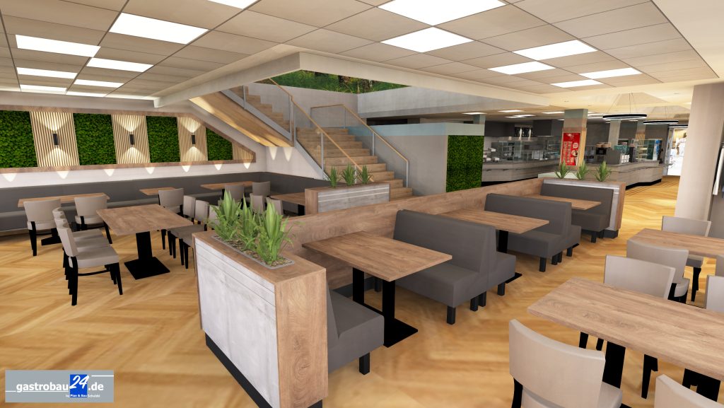 Café-Kantineneinrichtung Krankenhaus